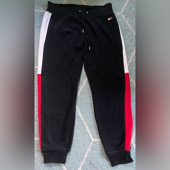 Tommy Hilfiger | Black Sport Joggers | Size M​ - Picture 1 of 3